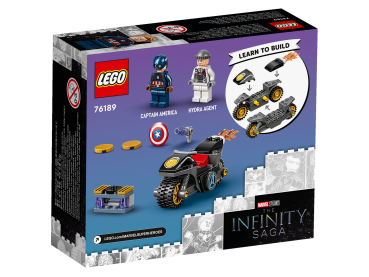 Preview: LEGO® Marvel – 76189 - Duell zwischen Captain America und Hydra